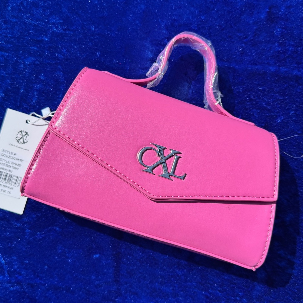 NWT Christian Lacroix Pink Mini Barbie Pink Bag Purse Handbag